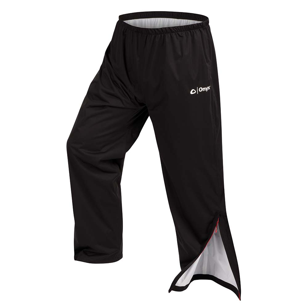 ONYX HYDROMAX RAIN PANTS - LARGE - BLACK