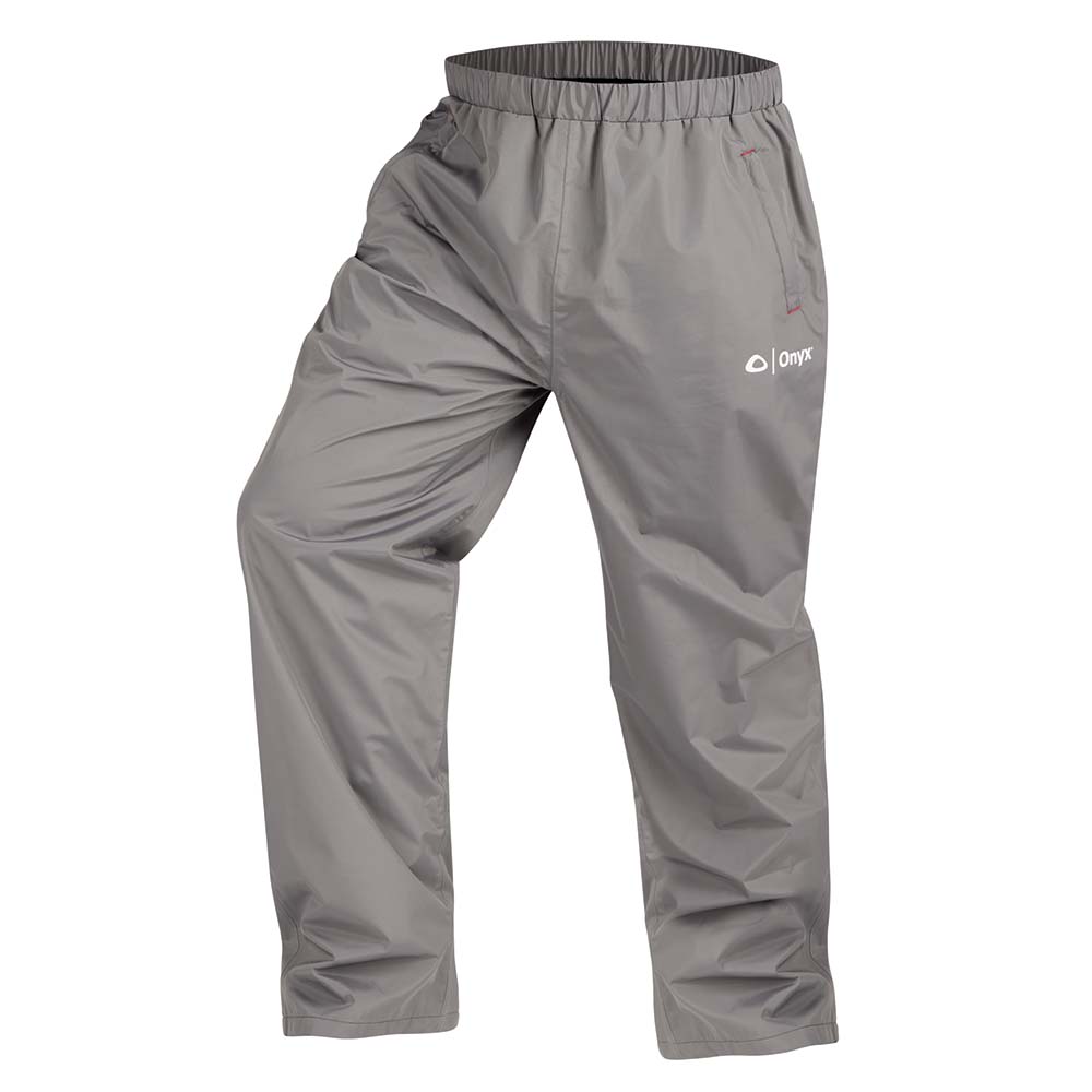 ONYX ESSENTIAL RAIN PANT LARGE GREY