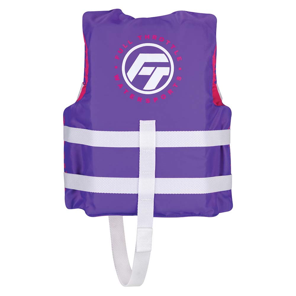 FULL THROTTLE CHILD NYLON LIFE JACKET - PURPLE