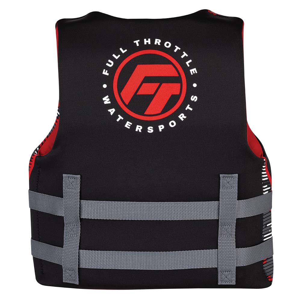 FULL THROTTLE RAPID DRY LIFE JACKET -RED/BLACK