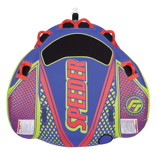 FULL THROTTLE SPEEDER TOWABLE TUBE - 2 RIDER - BLUE