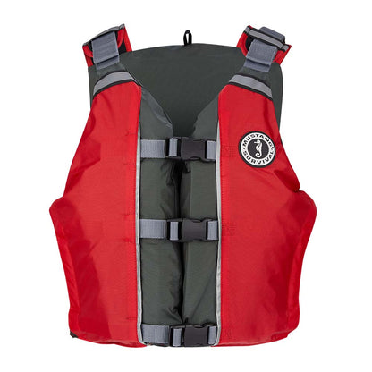 MUSTANG APF FOAM VEST - RED/GREY - UNIVERSAL FRONT