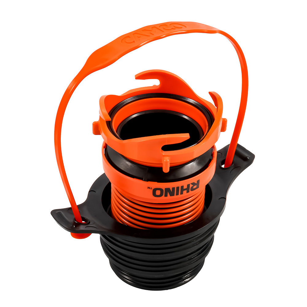 Camco Rhino Sewer Hose Seal Flexible 3 In 1 w/Rhino Extreme & Handle