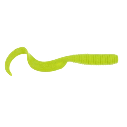 BERKLEY GULP! SALTWATER GRUB 5" CHARTREUSE