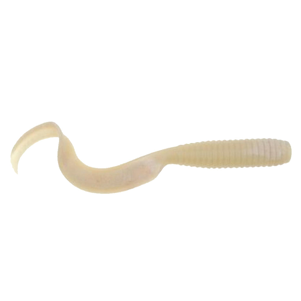 BERKLEY GULP! SALTWATER 5" GRUB WHITE GLOW