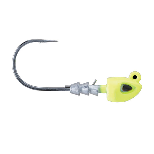 BERKLEY FUSION19™ SWIMBAIT JIGHEAD - 2/0 - 1/8OZ - CHARTREUSE