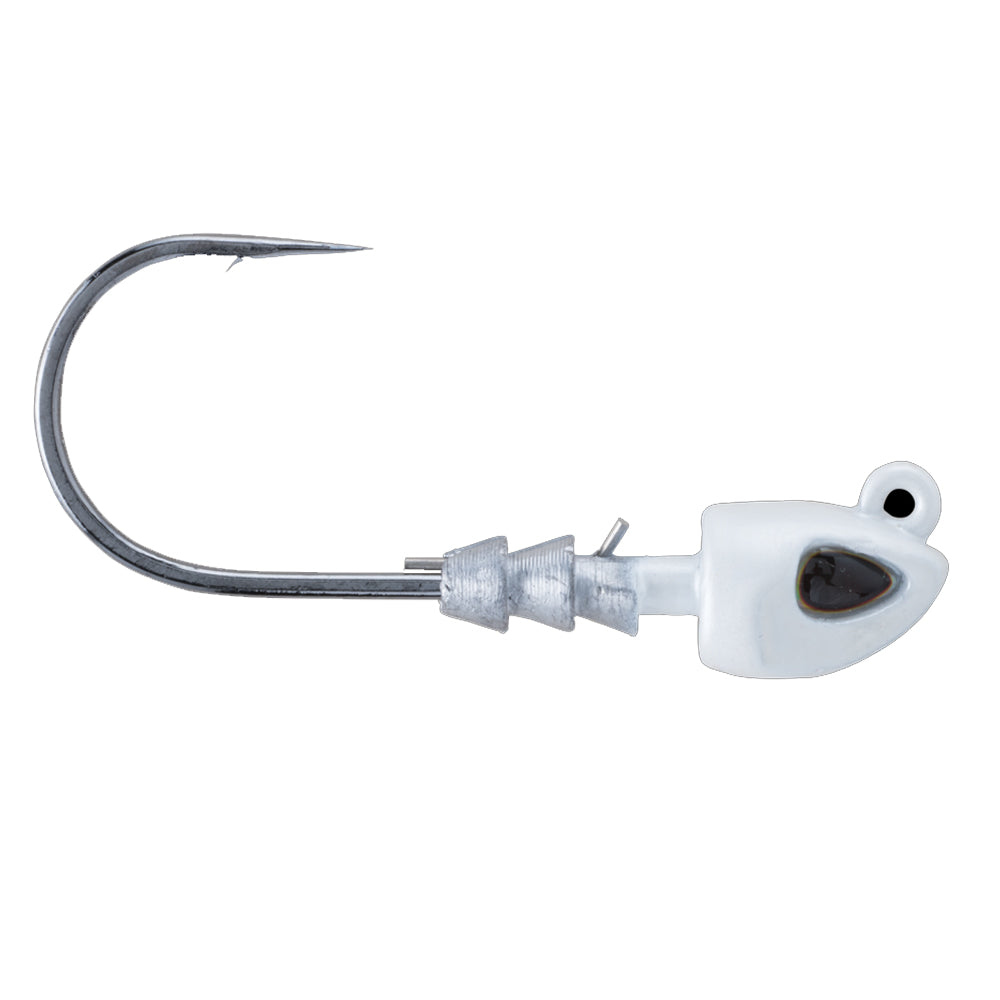 BERKLEY FUSION 19 SWIMBAIT JIGHEAD 2/0 1/8OZ PEARL WHITE