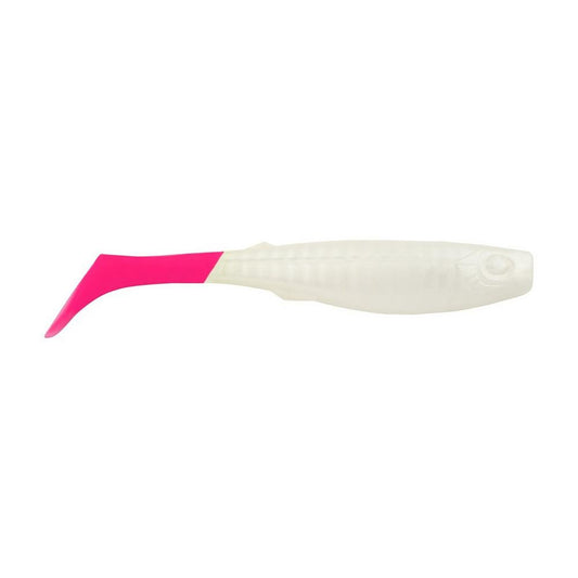 BERKLEY GULP! SALTWATER JERKSHAD 4" PEARL WHITE/PINK