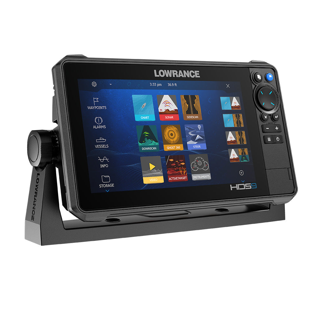 LOWRANCE HDS PRO 9 - W/ PRELOADED C-MAP DISCOVER ONBOARD - NO TRANSDUCER