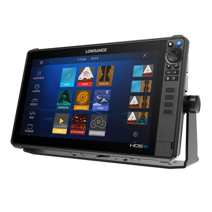 LOWRANCE HDS PRO 16 - W/ PRELOADED C-MAP DISCOVER ONBOARD & ACTIVE IMAGING HD TRANSDUCER