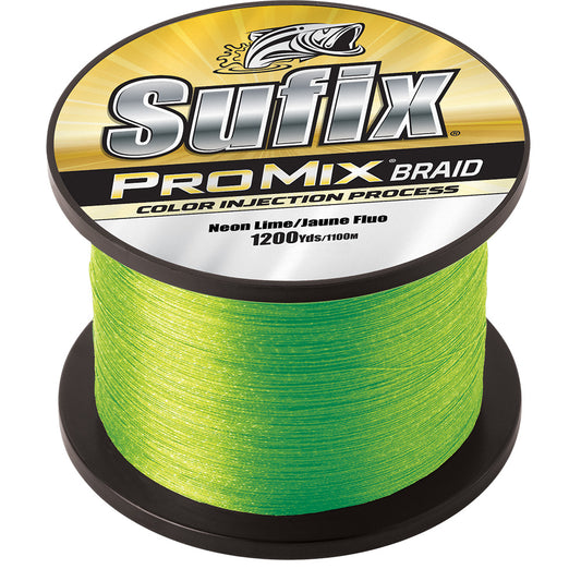 SUFIX PROMIX BRAID NEON LIME 65LB 1200YDS