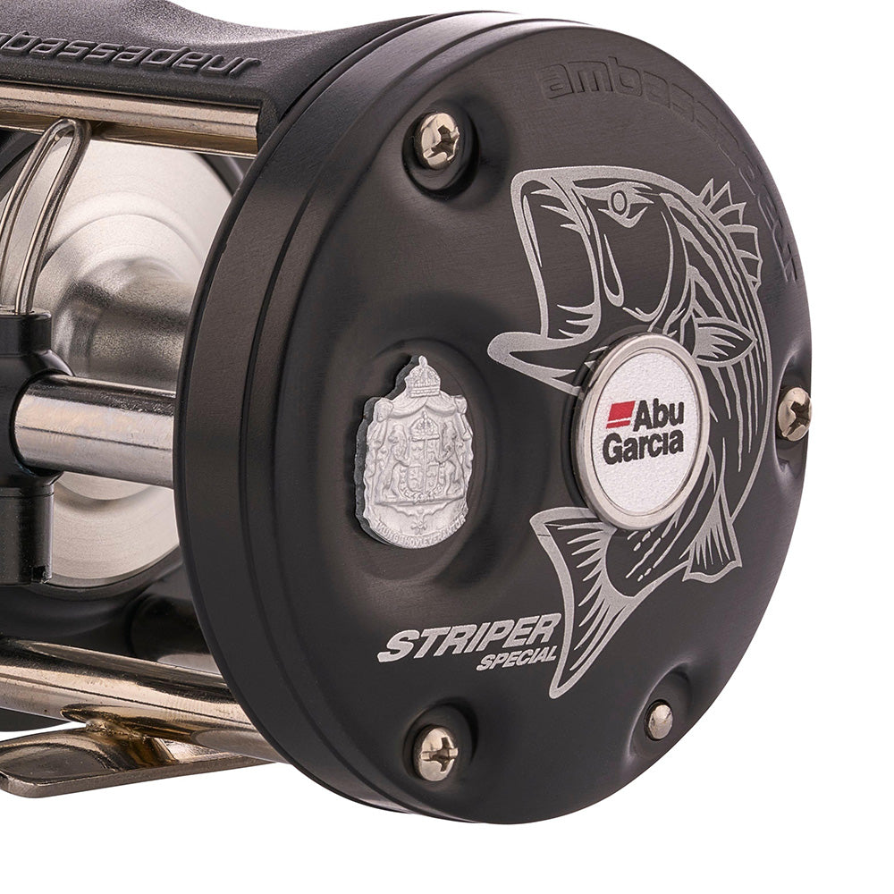 ABU GARCIA AMBASSADEUR® C3 STRIPER SPECIAL ROUND REEL