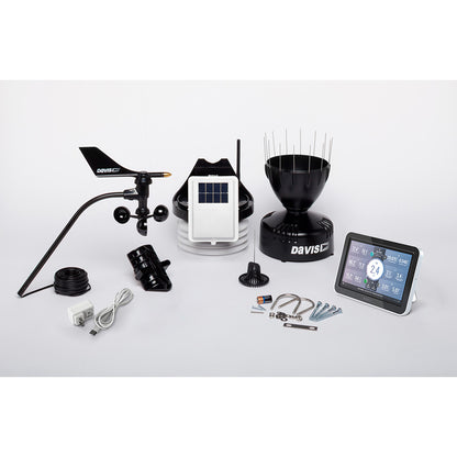 DAVIS VANTAGE PRO2 WIRELESS WEATHER STATION W/WEATHERLINK CONSOLE & STANDARD RADIATION SHIELD