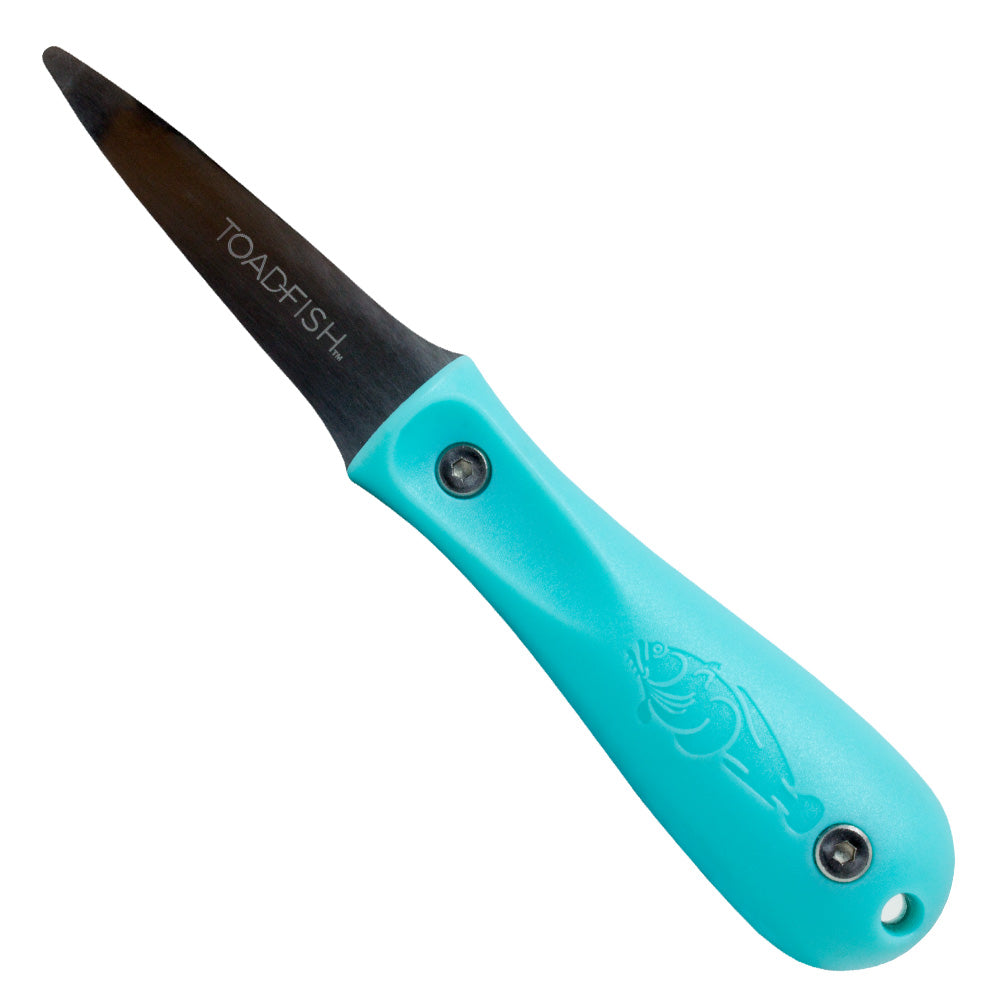 TOADFISH PUT 'EM BACK OYSTER KNIFE - TEAL