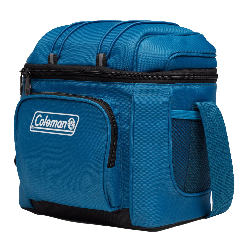 COLEMAN CHILLER 9-CAN SOFT-SIDED PORTABLE COOLER - DEEP OCEAN