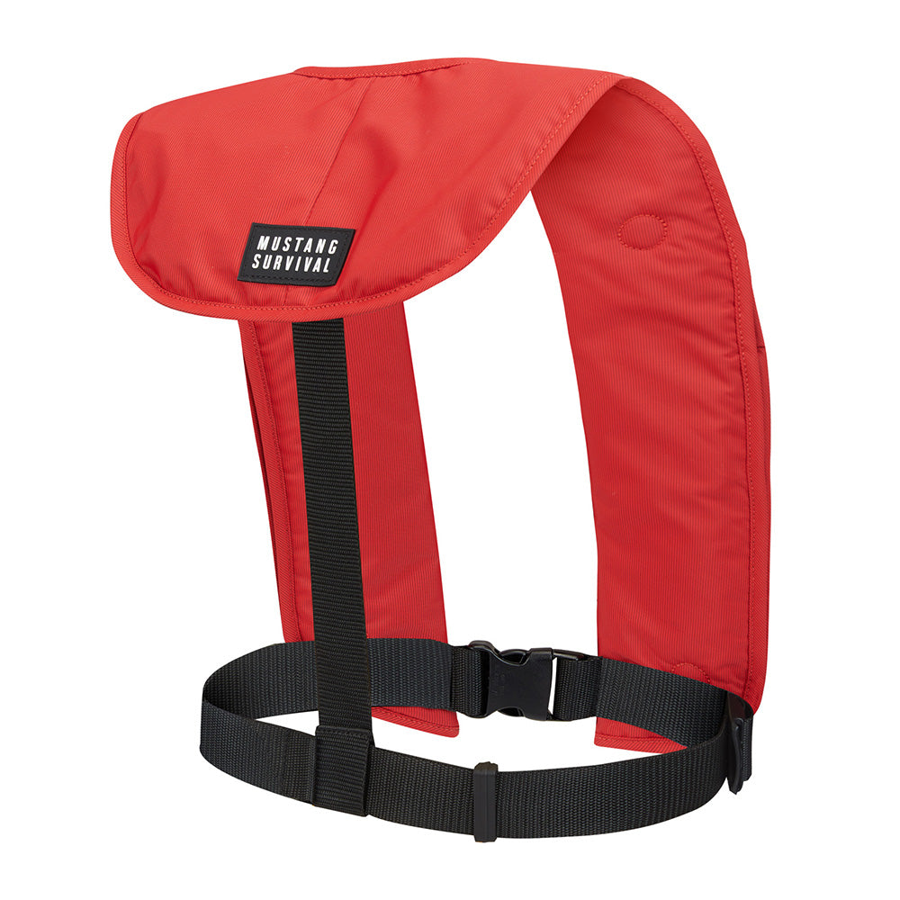 MUSTANG MIT 70 MANUAL INFLATABLE PFD - RED