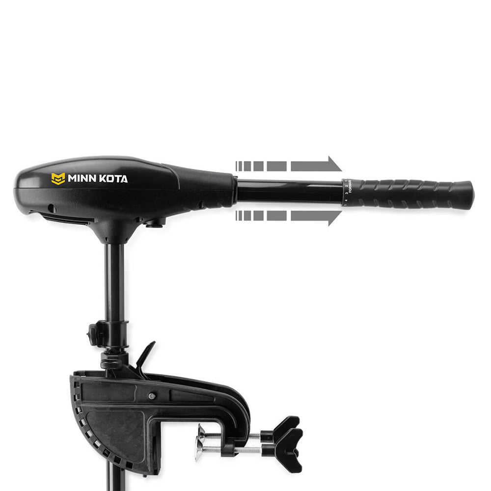 Minn Kota Endura Max 55 Trolling Motor - Transom Mount - 12V - 55lb - 42"