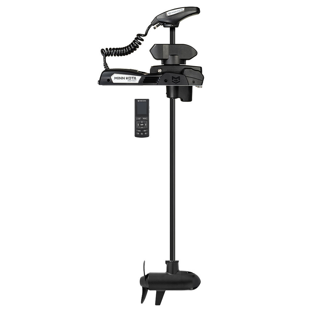 MINN KOTA RIPTIDE INSTINCT QUEST™ 90/115 TROLLING MOTOR W/WIRELESS REMOTE - 24/36V - 90/115LBS - 60" - BLACK