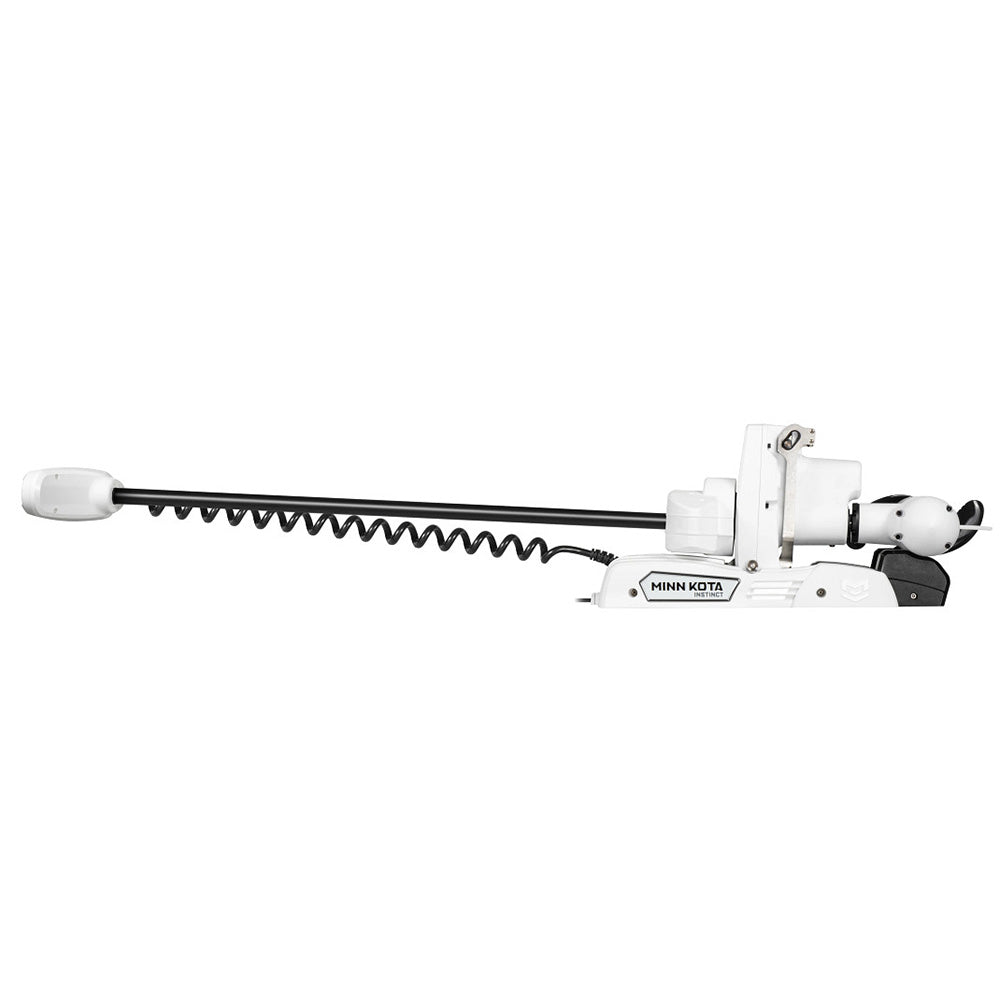 MINN KOTA RIPTIDE INSTINCT QUEST™ 90/115 TROLLING MOTOR W/WIRELESS REMOTE - 24/36V - 90/115LBS - 87" - WHITE