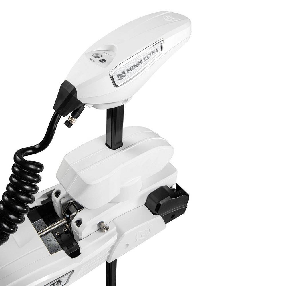 MINN KOTA RIPTIDE INSTINCT QUEST™ 90/115 TROLLING MOTOR W/WIRELESS REMOTE - 24/36V - 90/115LBS - 87" - WHITE