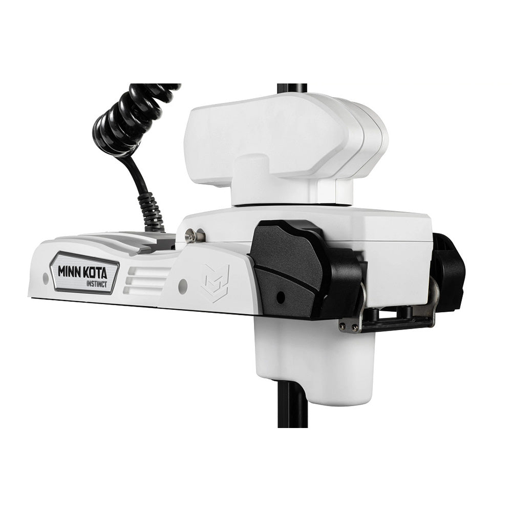 MINN KOTA RIPTIDE INSTINCT QUEST™ 90/115 TROLLING MOTOR W/WIRELESS REMOTE - 24/36V - 90/115LBS - 87" - WHITE