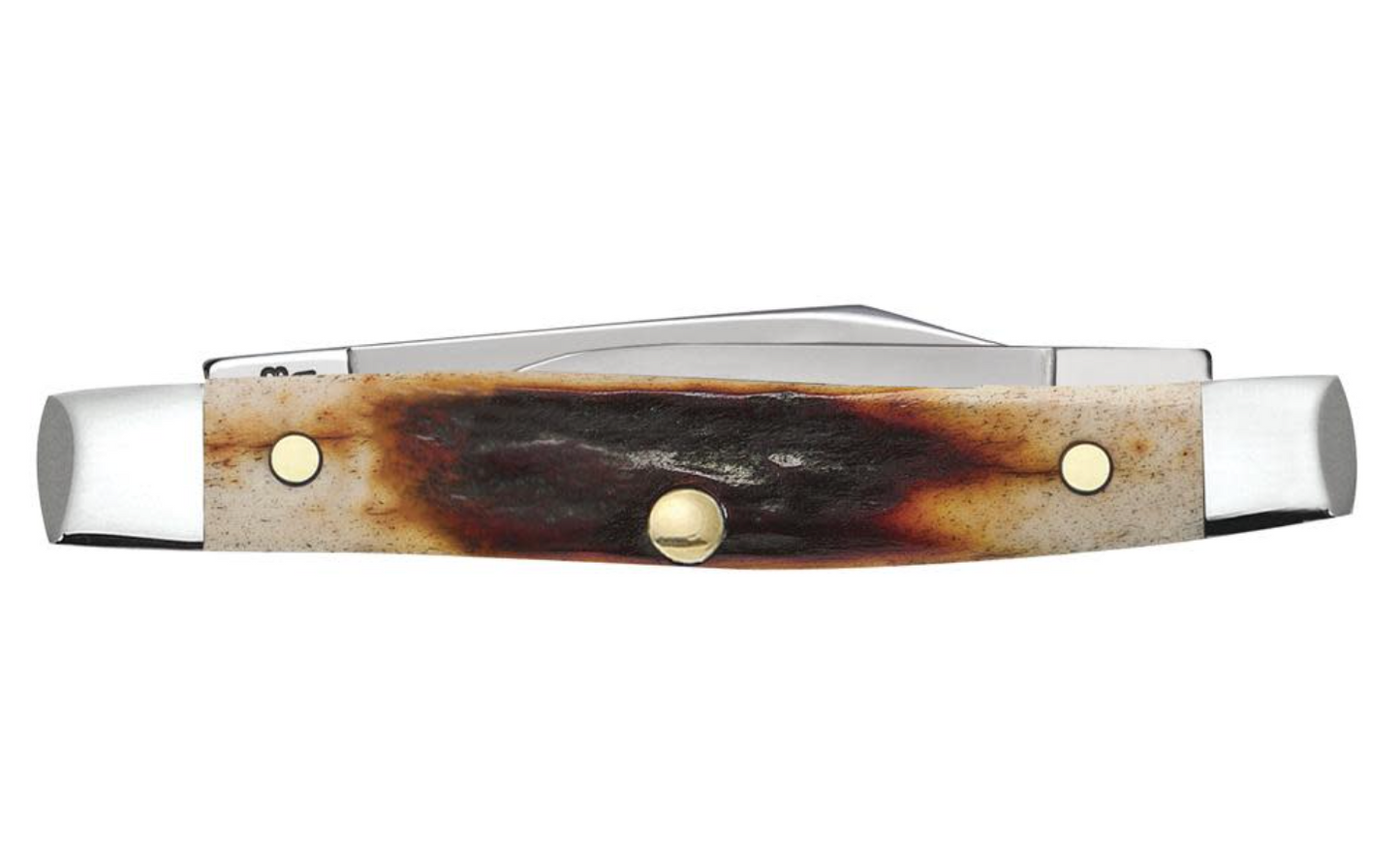 CASE PEN SMALL 2 BLADE 2 5/8" STAG