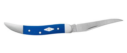 CASE TEXAS TOOTHPICK SMALL 1 BLADE 3" BLUE G-10