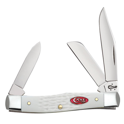 CASE MEDIUM STOCKMAN 3 BLADE 3 3/8" SPARXX