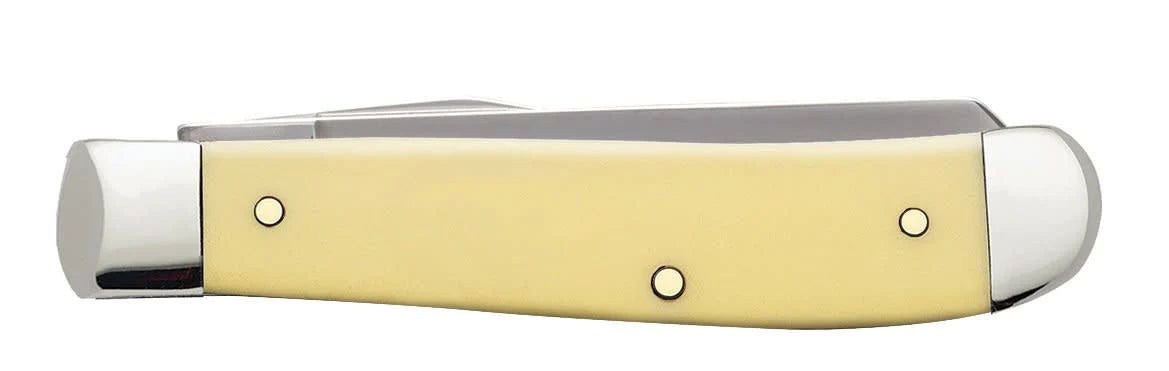 CASE TRAPPER MINI 2 BLADE 3.5" YELLOW CV