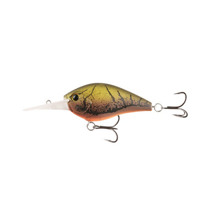 13 FISHING CLIFF BANGER CRANKBAIT 12' DAY OLD GUACAMOLE Side View