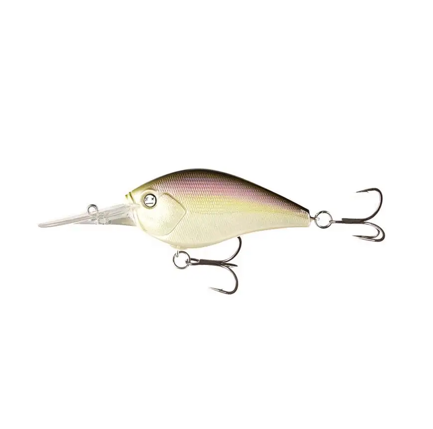 13 FISHING CLIFF BANGER CRANKBAIT 12' REGURGITATED SHAD Left Side