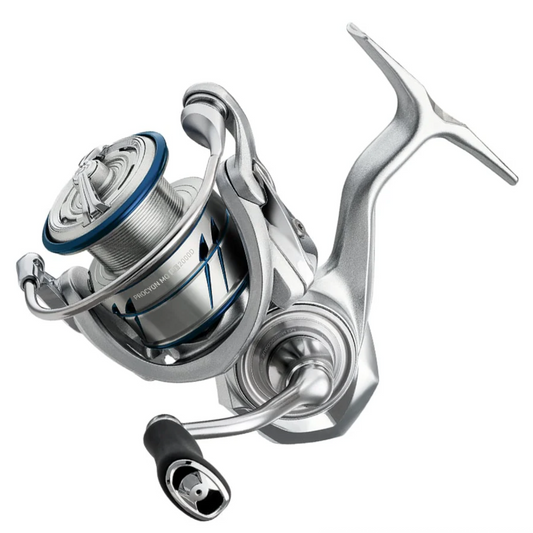 Fishing reel on a white background