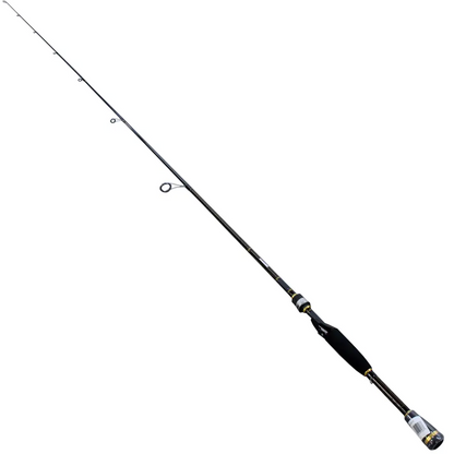 Fishing rod on a white background