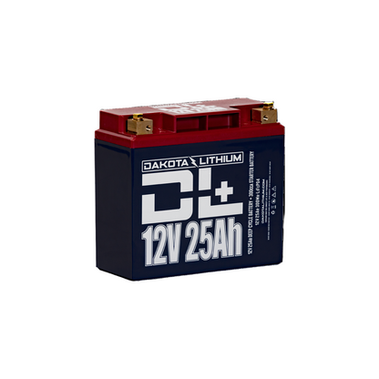 Dakota Lithium battery on a white background