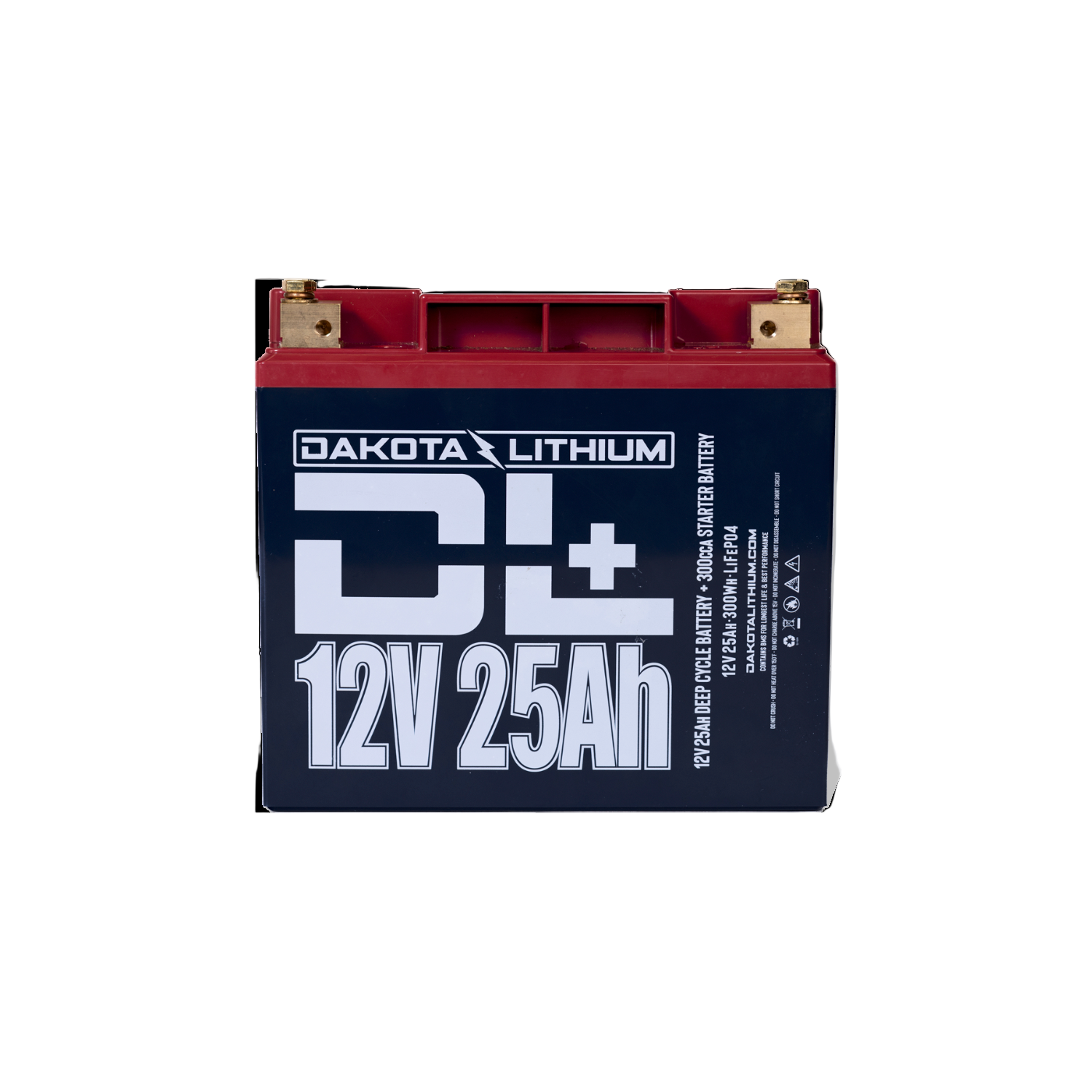 Dakota Lithium battery on a white background