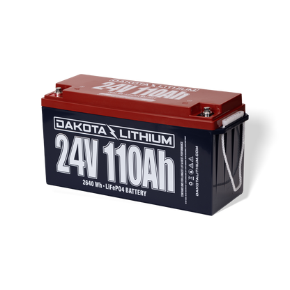 DAKOTA LITHIUM 24V 110AH DEEP CYCLE LIFEPO4