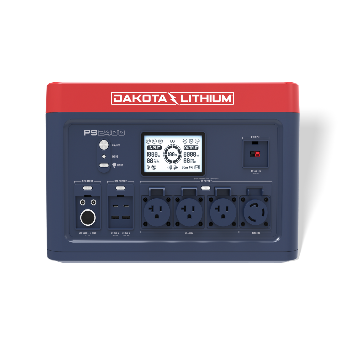 DAKOTA LITHIUM PS2400 PORTABLE POWER STATION