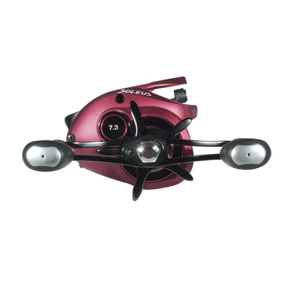 FAVORITE SOLEUS RED 6.6:1 BAITCAST REEL - RH