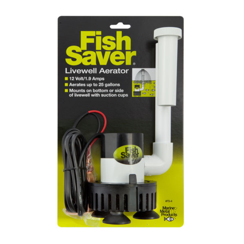 MARINE METALS FISH SAVER LIVEWELL WITH AERATOR