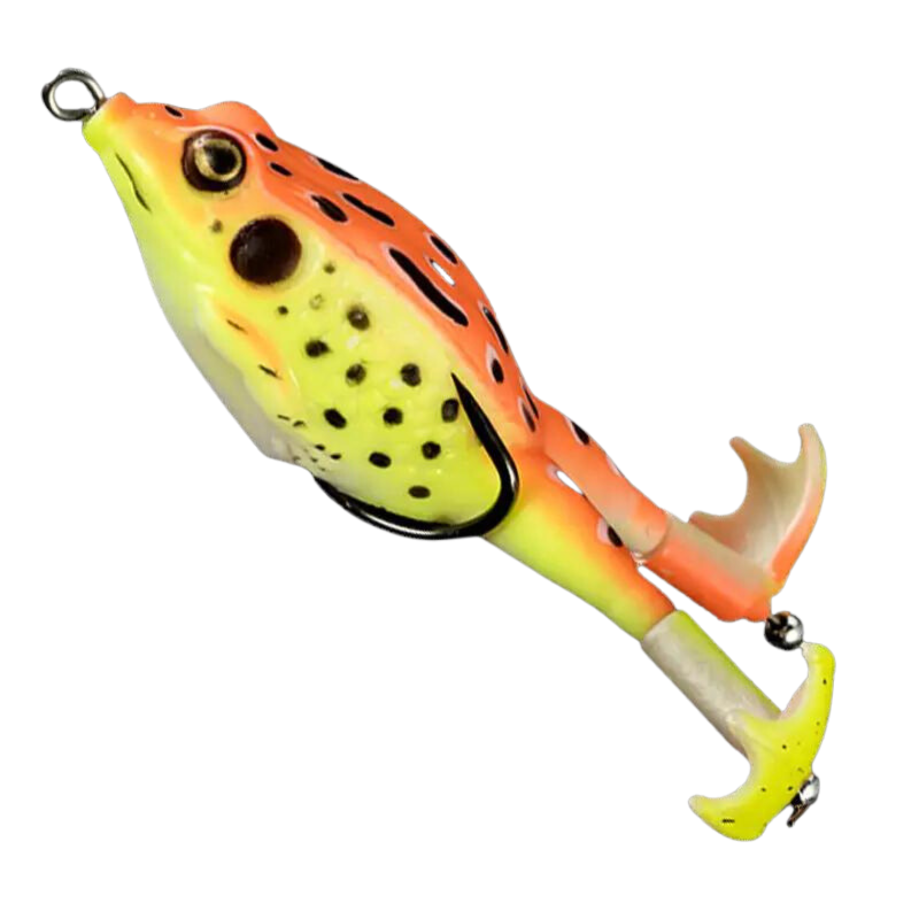 Soft Body Orange Frog Lure