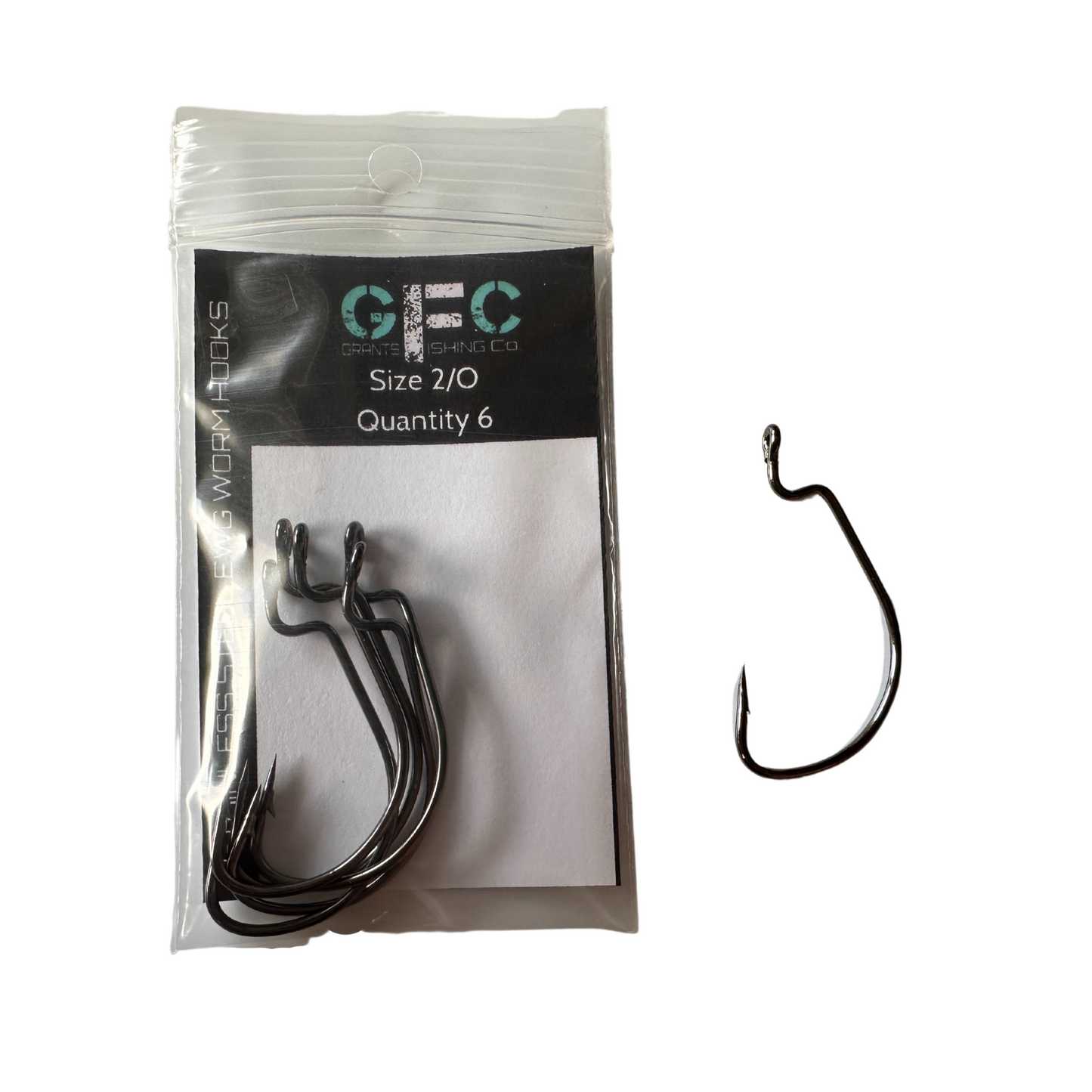 GFC Stainless Steel EWG Worm Hooks