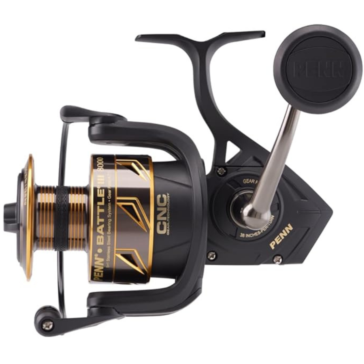 PENN BATTLE III 8000 4.7:1 SPINNING REEL
