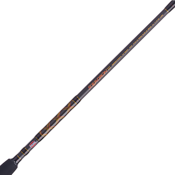 PENN SQUADRON III INSHORE SPINNING ROD 1P MHF 7'