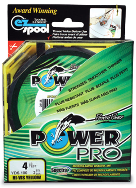 POWERPRO SPECTRA FIBER YELLOW 15# 150YD