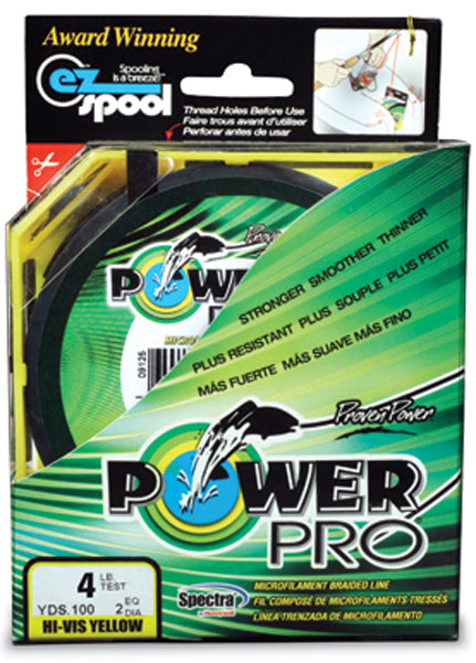 POWERPRO SPECTRA FIBER YELLOW 30# 300YD