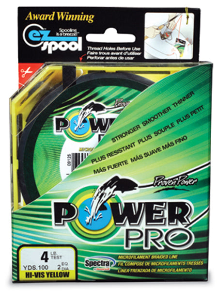 POWERPRO SPECTRA FIBER YELLOW 30# 1500YD