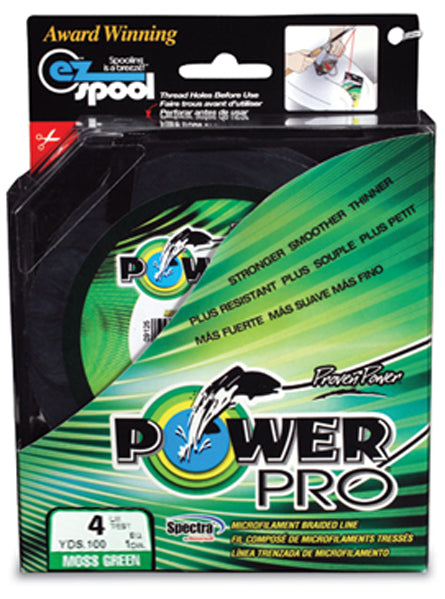 POWERPRO SPECTRA FIBER MOSS GREEN 50# 500YD