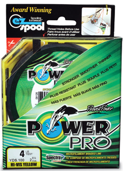 POWERPRO SPECTRA FIBER YELLOW 65# 300YD