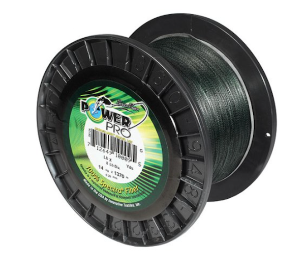 POWERPRO SPECTRA FIBER MOSS GREEN 200# 3000YDS BULK