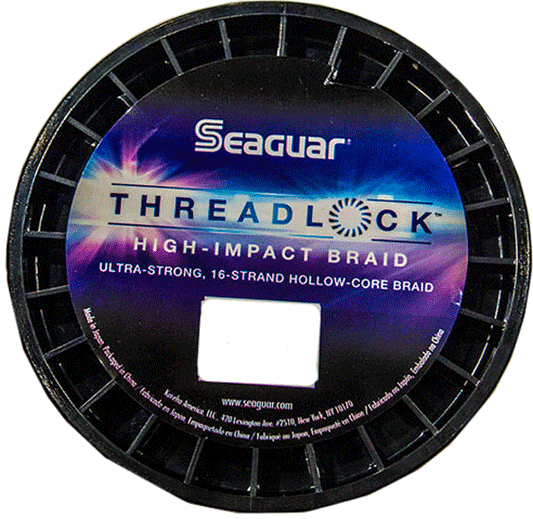 SEAGUAR THREADLOCK BRAID WHITE 50# 600YD